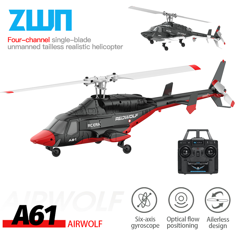 Drone Rc Bolide - A61 RC Helicopter 2.4G 6-Aixs Gyroscoop