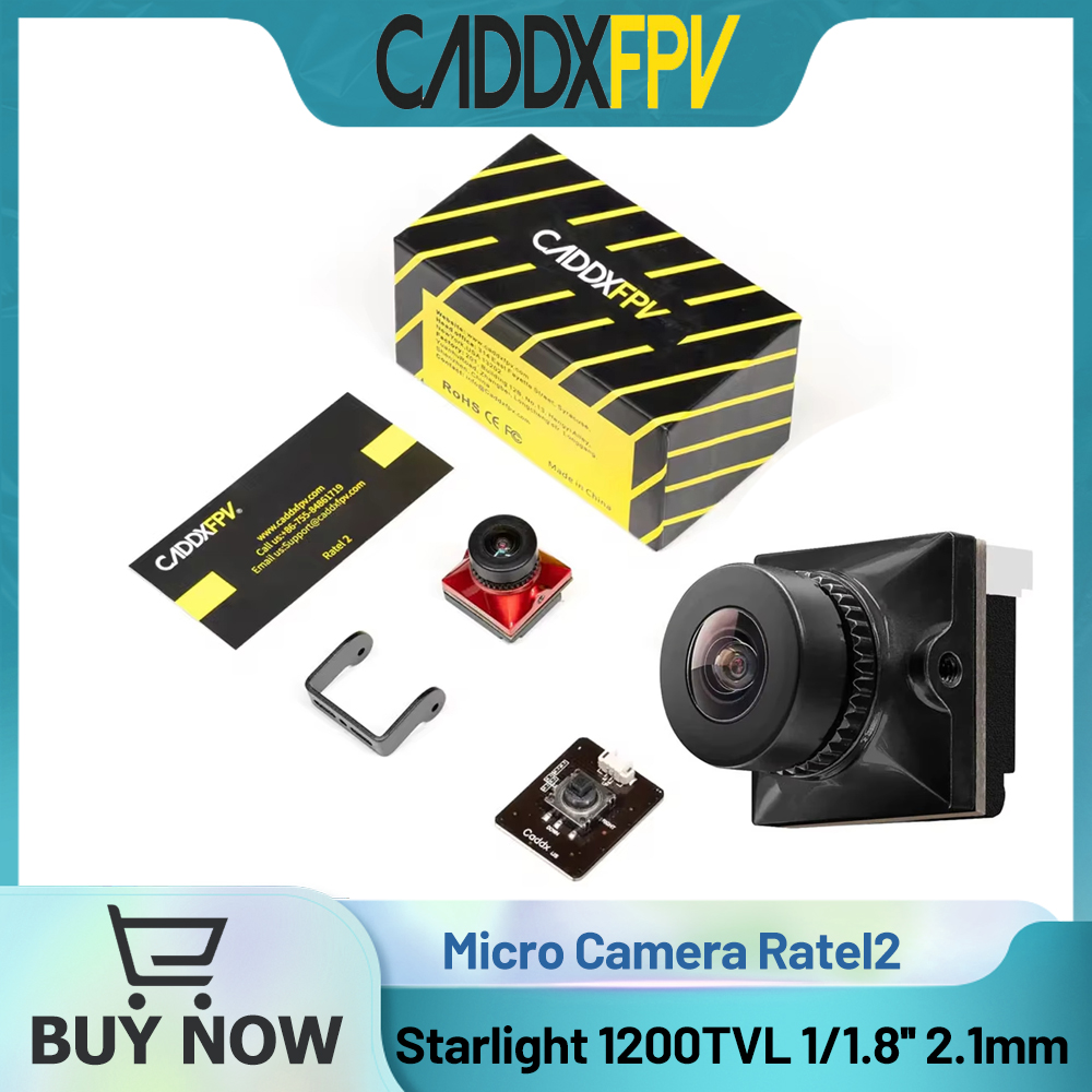 Caddx Fpv Camera - CADDX Micro FPV-camera Ratel 2 4,5-36V