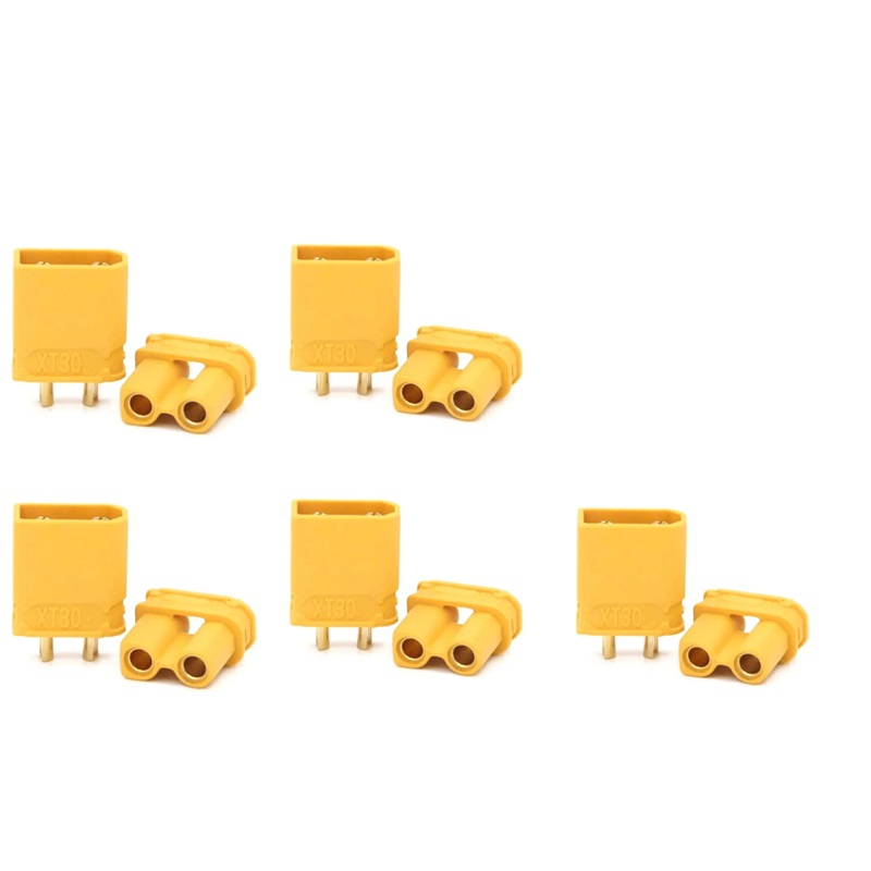 Drone Rc Link - 5/10 pairs XT30 XT30 Bullet Connectors