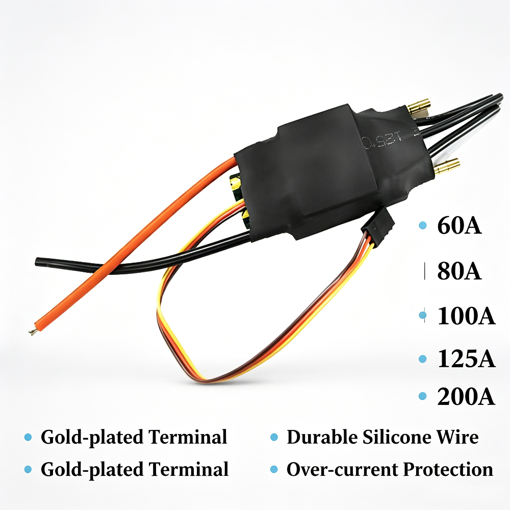 Rc Boat Brushless Motor - 200A 125A 100A 80A 60A Borstelloze