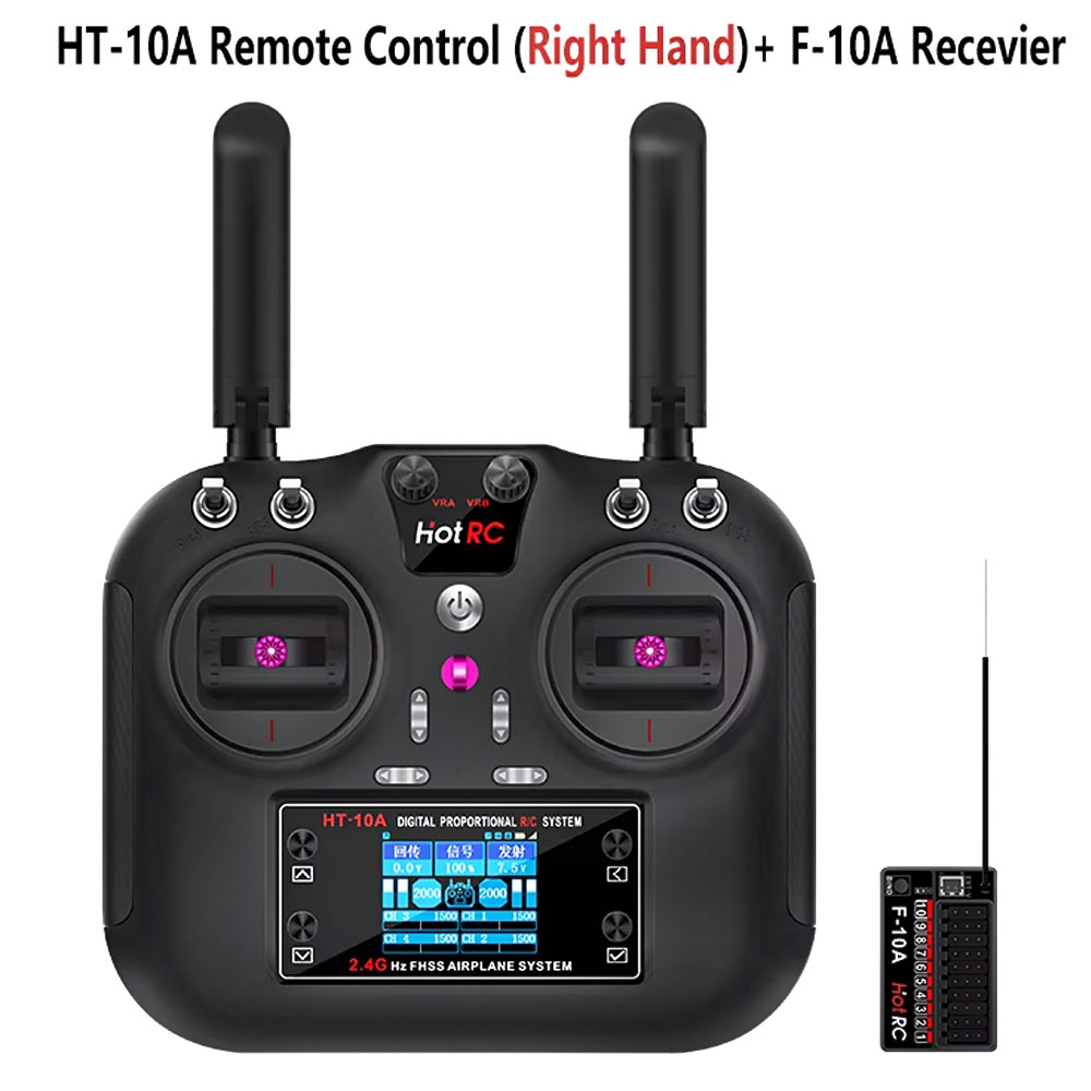 Drone And Car - Hotrc HT-10A 2.4G 10CH zender F10A