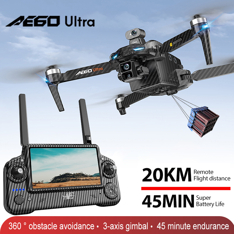 Drone Rc Gps - AE60 GPS Drone Professionele 8K Camera