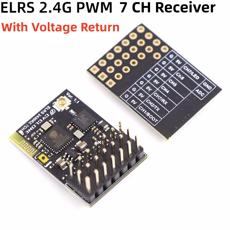 Drone And Car - Elrs 2.4G Pwm 7ch 6ch Crsf