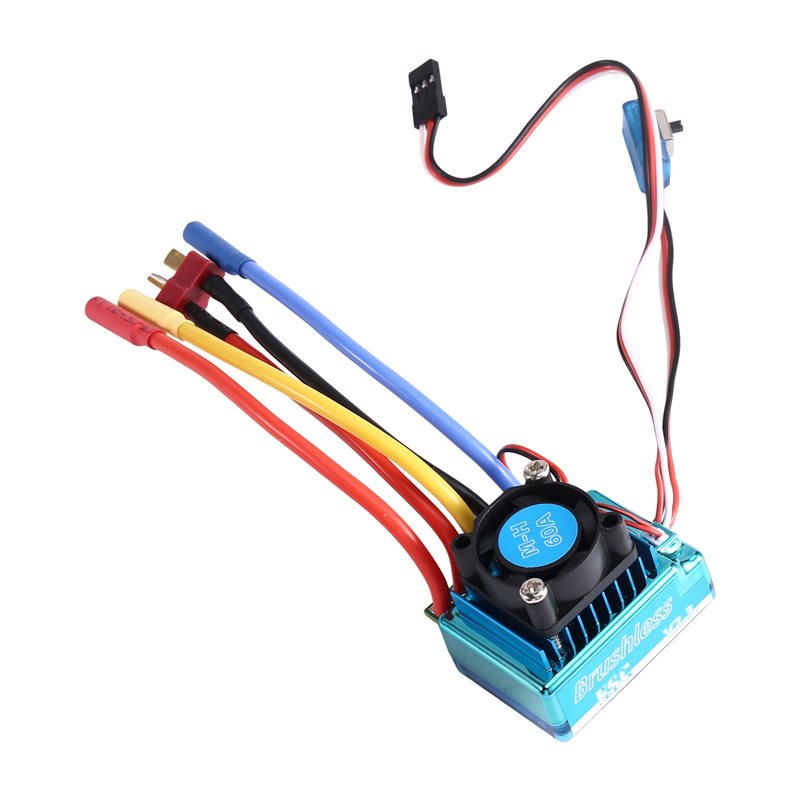 Rc Boat Brushless Motor - MACH-60A Borstelloze ESC Snelheidsregelaar Met T
