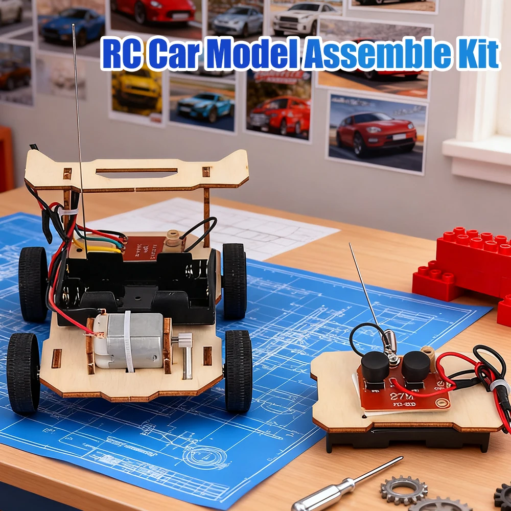 Drone Or Rc Car - DIY RC Automodel Bouwset Mini Educatief