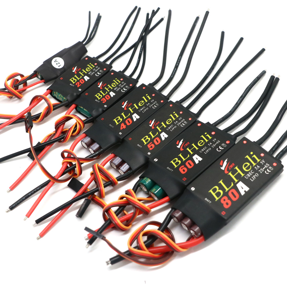 Drone With Rc Controller - BLHeli Borstelloze ESC 80A 12A 20A