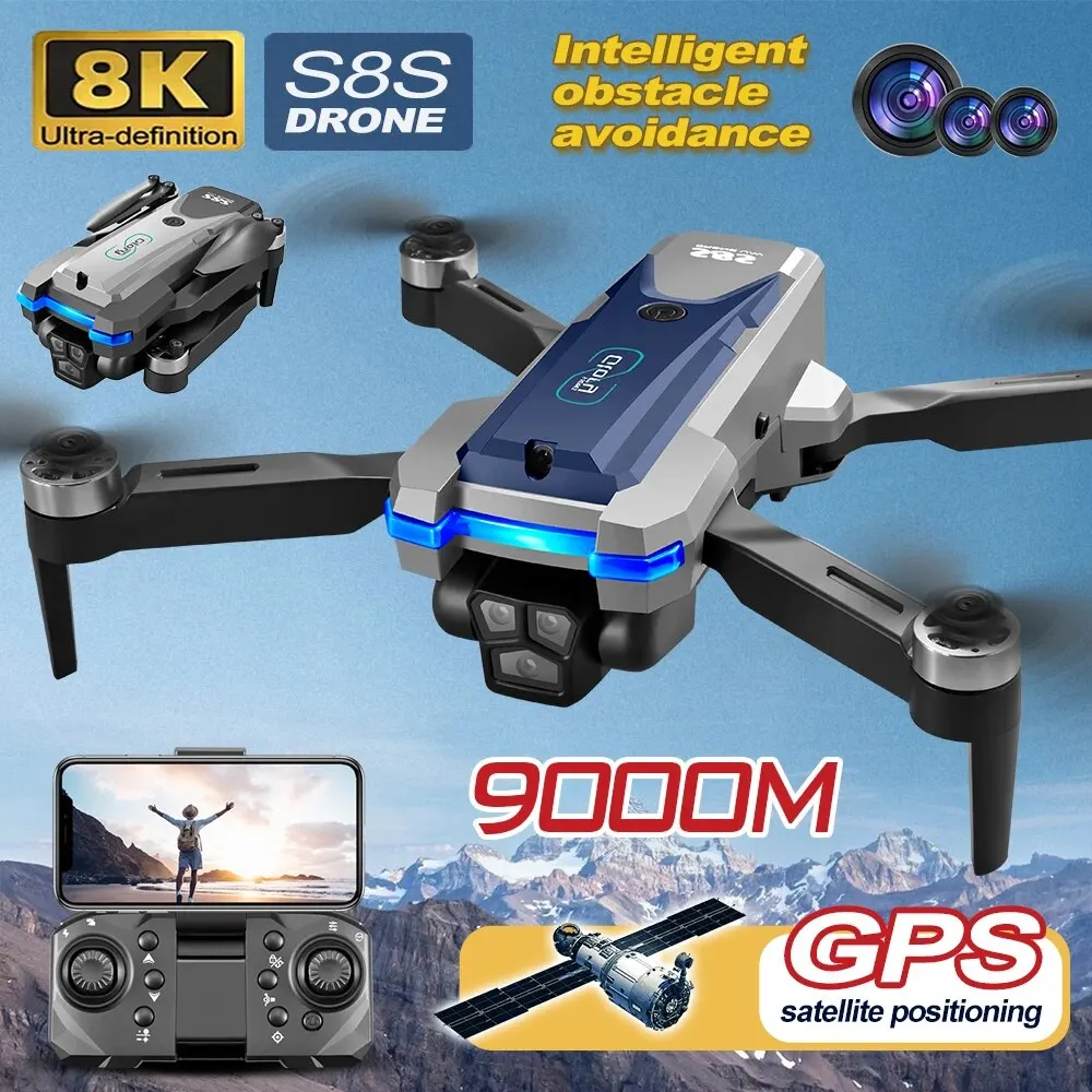 Drone Z - S 8S Gps Drone 5G Wifi