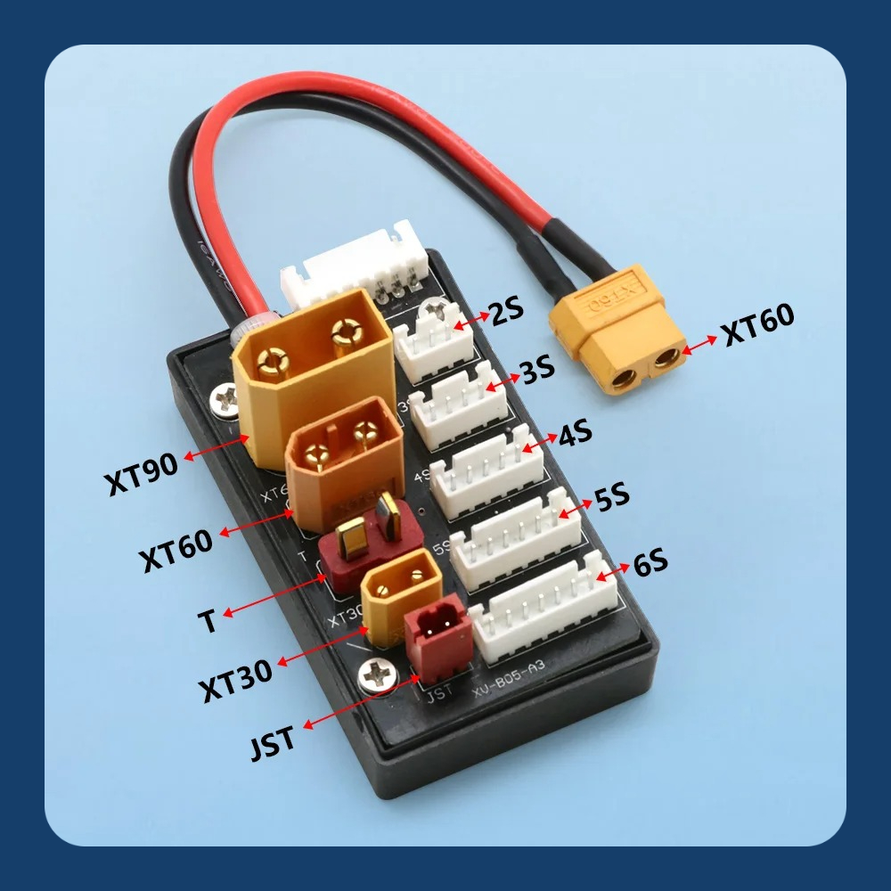 2-6S Lipo Batterij Parallelle  - Lipo Parallel Charging Board recensie en prijs