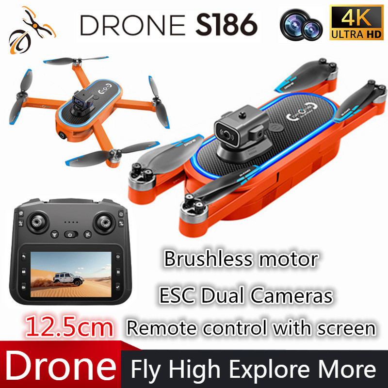 2025 S186 Drone Professionele  - Drone Rc Gps recensie en prijs