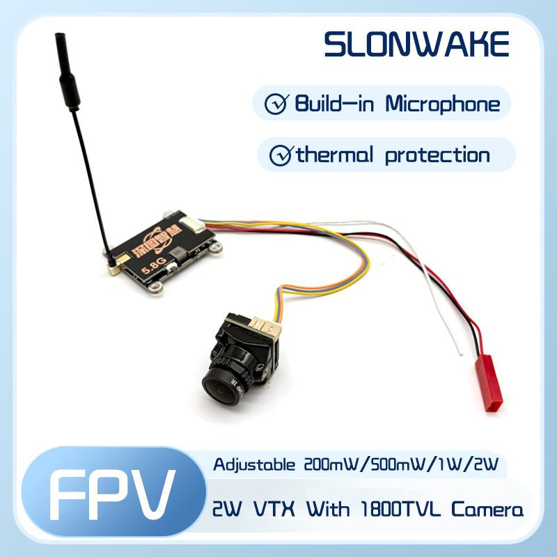 SLONWAKE 5.8G 56CH 2W zender V - Fpv Drone Camera recensie en prijs