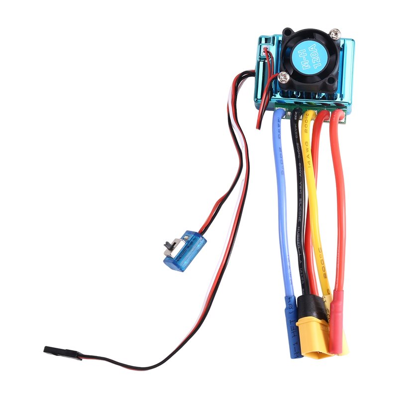 WOWFU-120A Borstelloze ESC Sne - Rc Boat Brushless Motor recensie en prijs