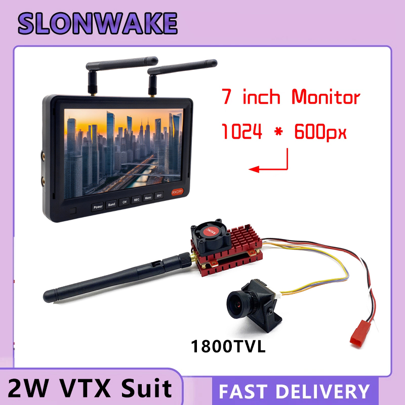 SLONWAKE 5.8G 2W VTX FPV 1800T - Drone Z recensie en prijs