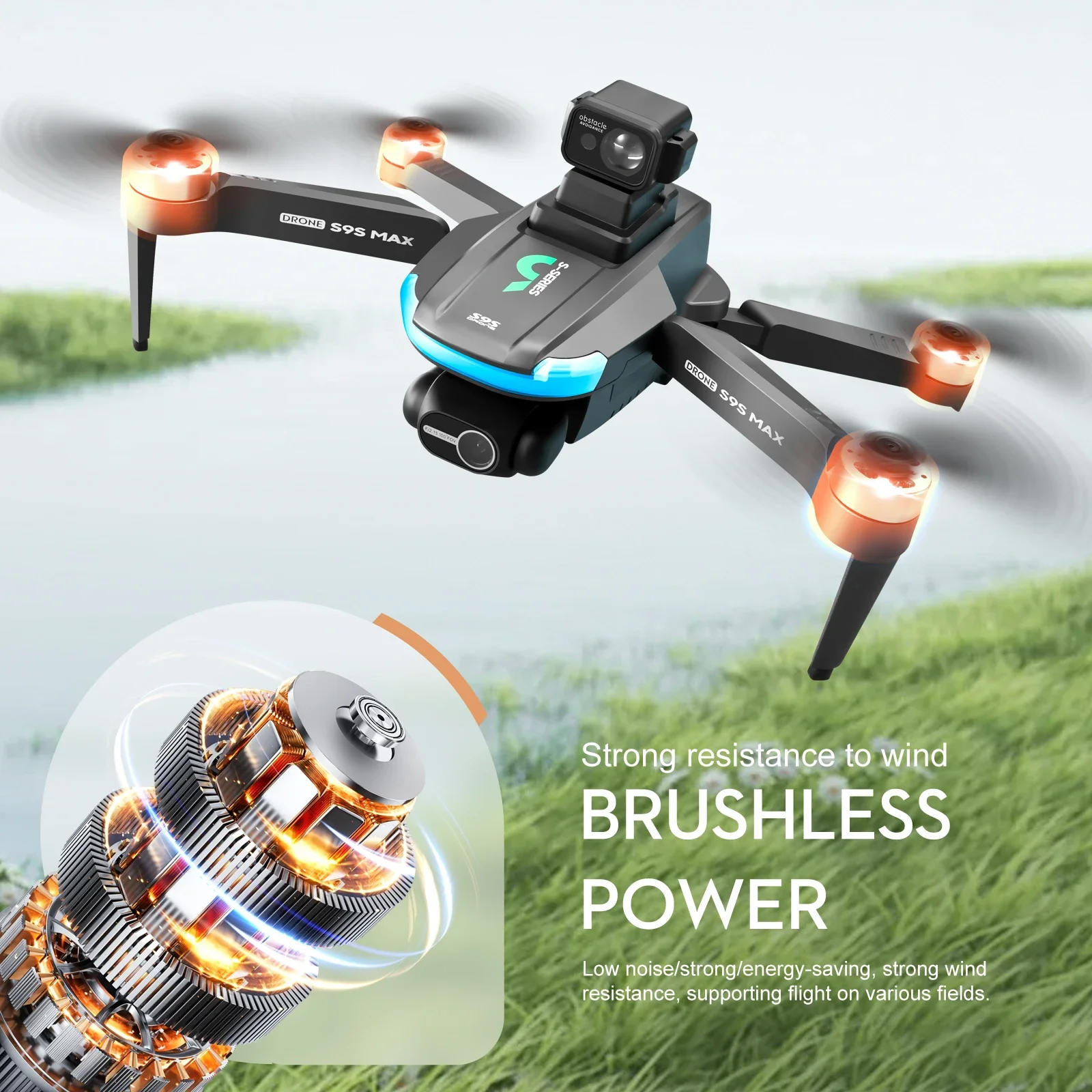 NIEUWE S9S MAX MINI Drone 4K 2 - Drone Z recensie en prijs