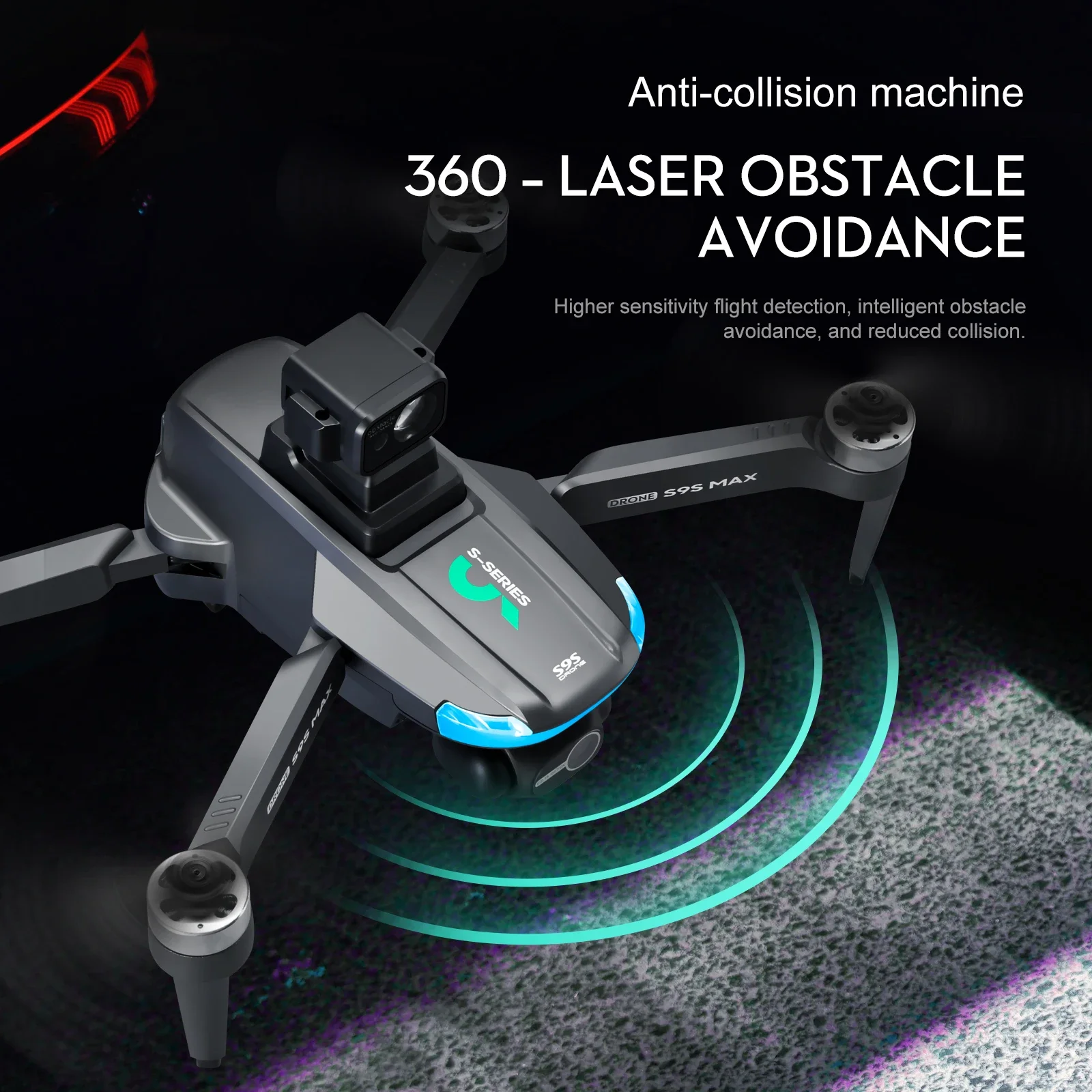 NIEUWE S9S MAX MINI Drone 4K 2 - Drone Z recensie en prijs