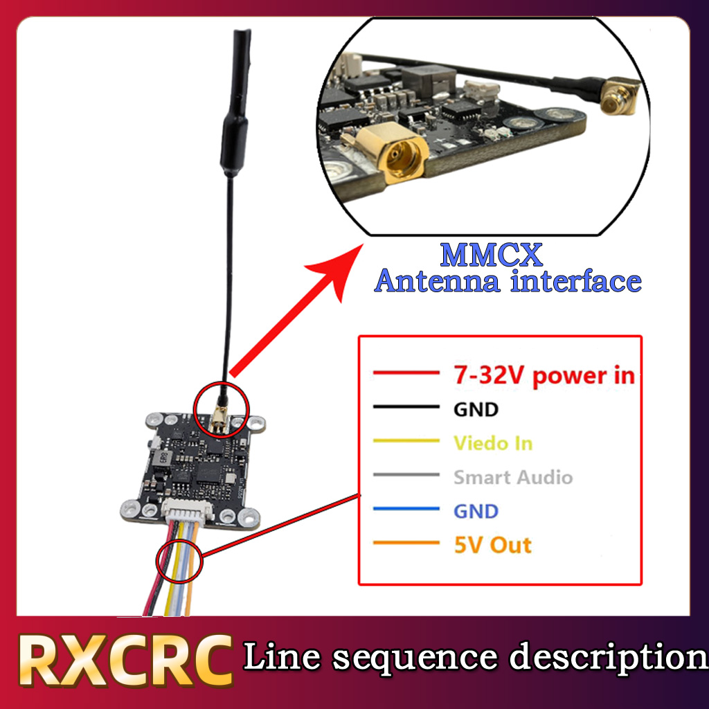 RXCRC 5.8G Module 48CH 1.6W VT - Drone With Rc Controller recensie en prijs