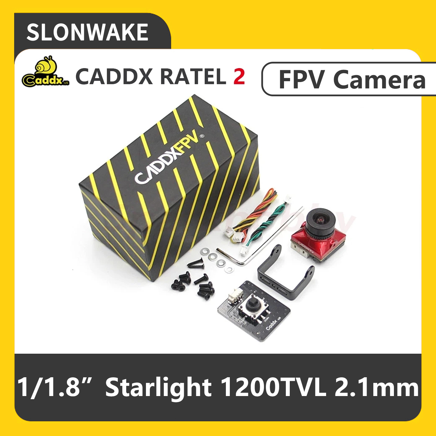 Meer dan 10 km VTX 2 W draadlo - Caddx Fpv Camera recensie en prijs