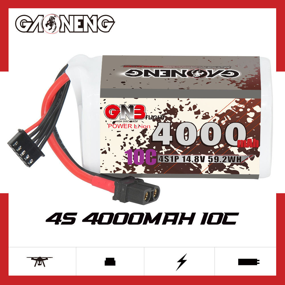 GNB 4000mAh 4S 14.8V 10C 20C M - Drone Rc Link recensie en prijs