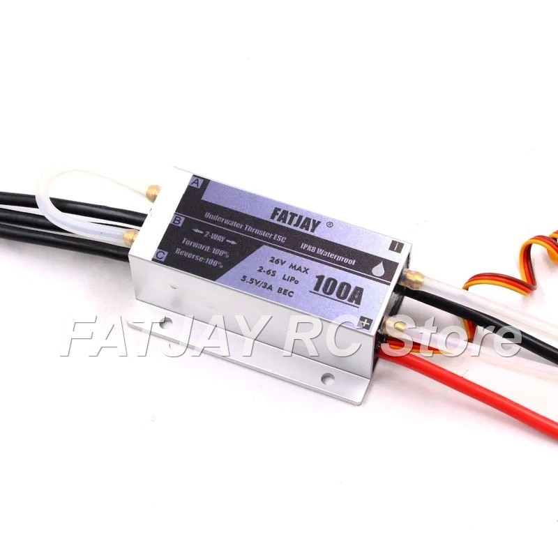 FATJAY 100A borstelloze elektr - Rc Boat Brushless Motor recensie en prijs