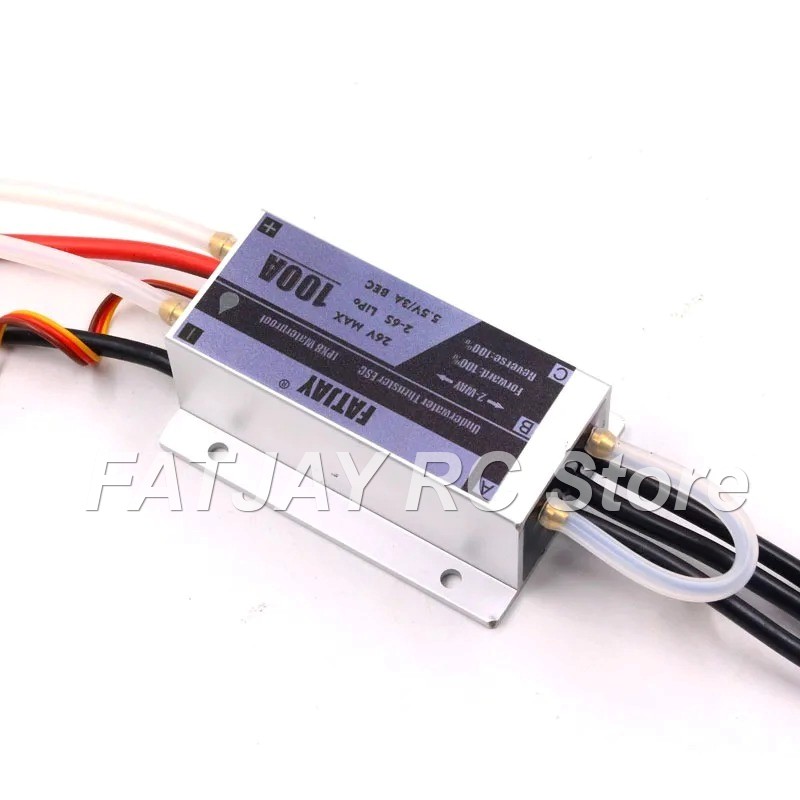 FATJAY 100A borstelloze elektr - Rc Boat Brushless Motor recensie en prijs