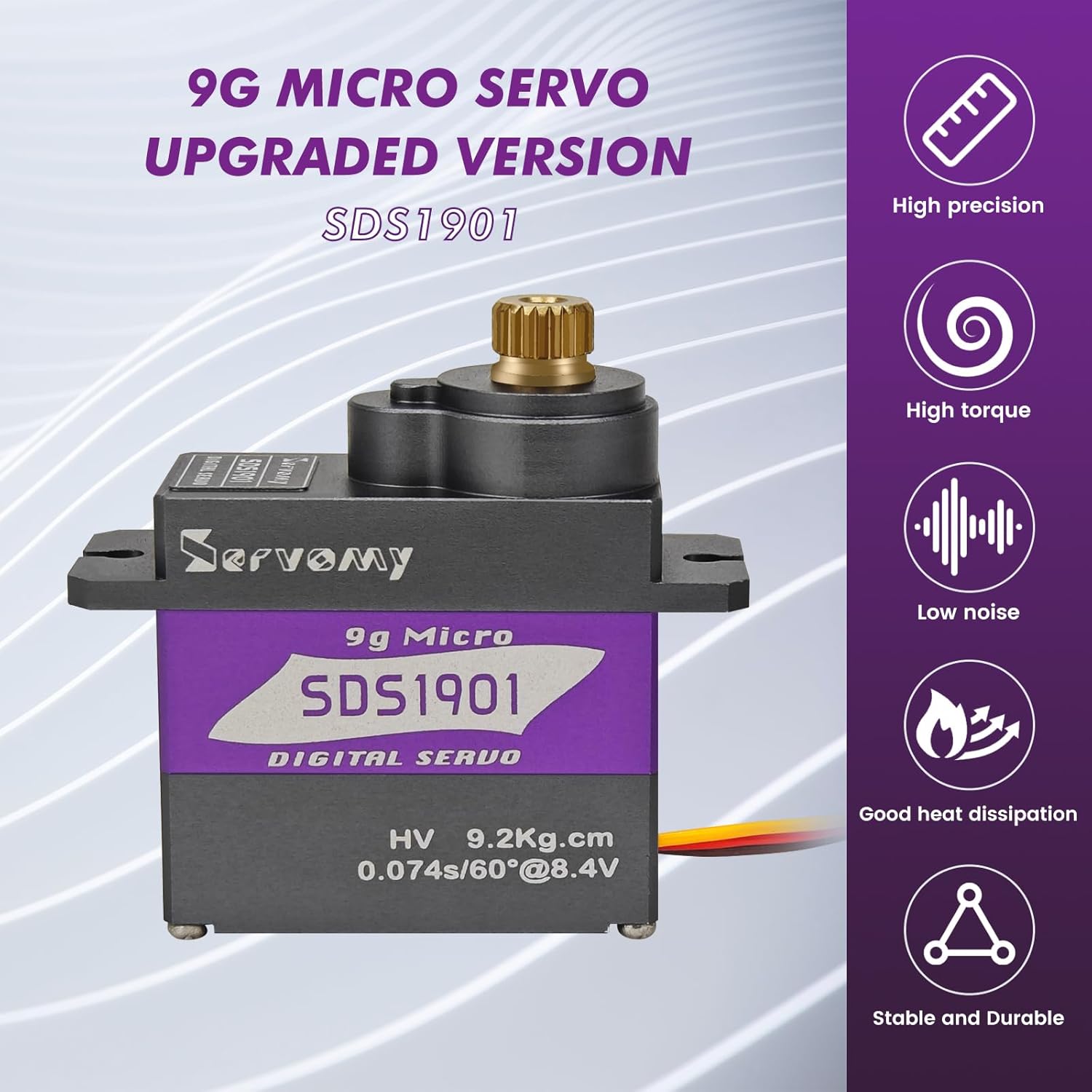 SERVOMY-SDS1901 Digitale 9G Mi - Drone And Car recensie en prijs
