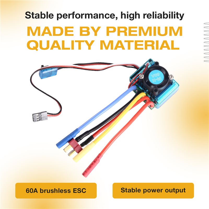 MACH-60A Borstelloze ESC Snelh - Rc Boat Brushless Motor recensie en prijs