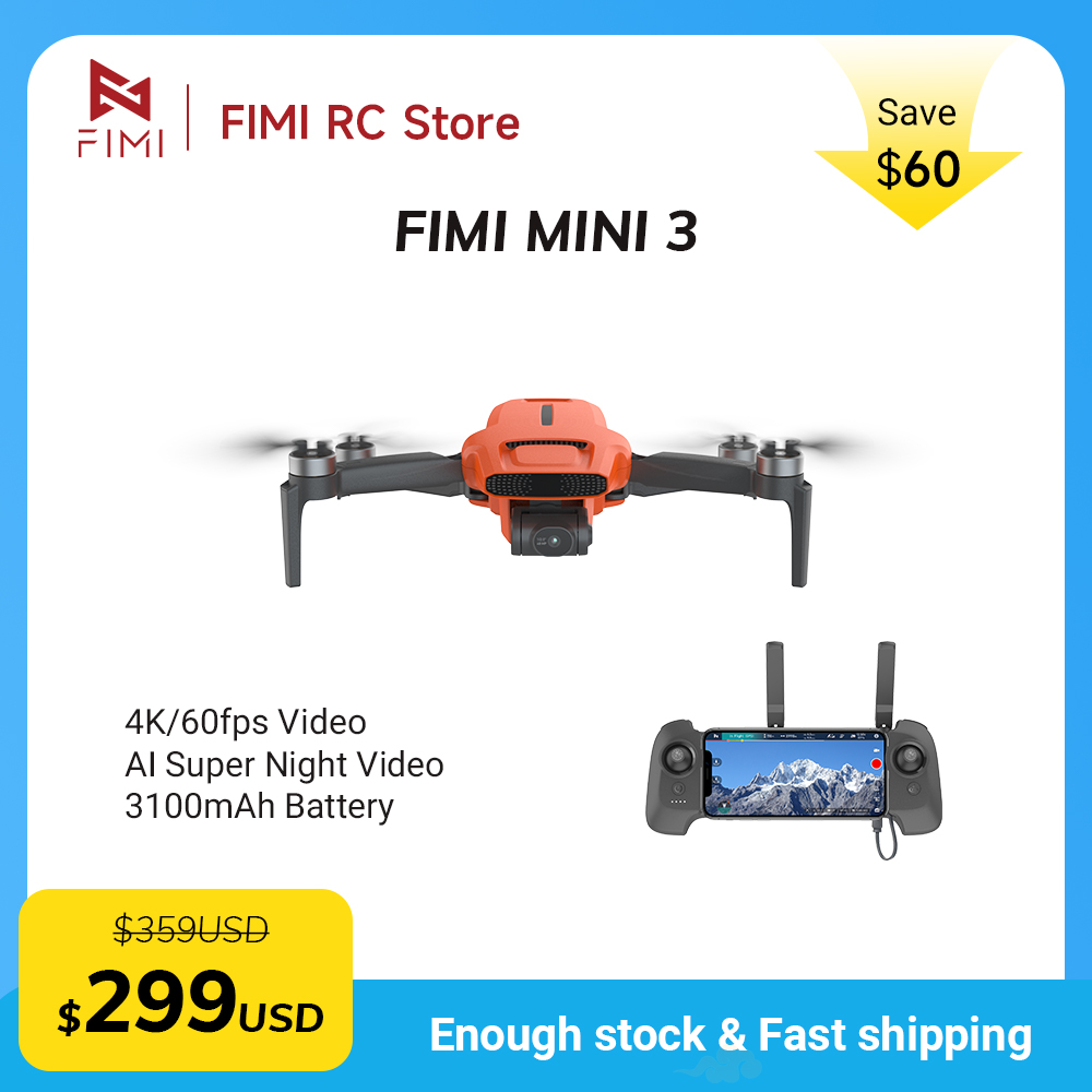FIMI MINI 3 Camera Drone 4K 60 - Drone Rc Gps recensie en prijs