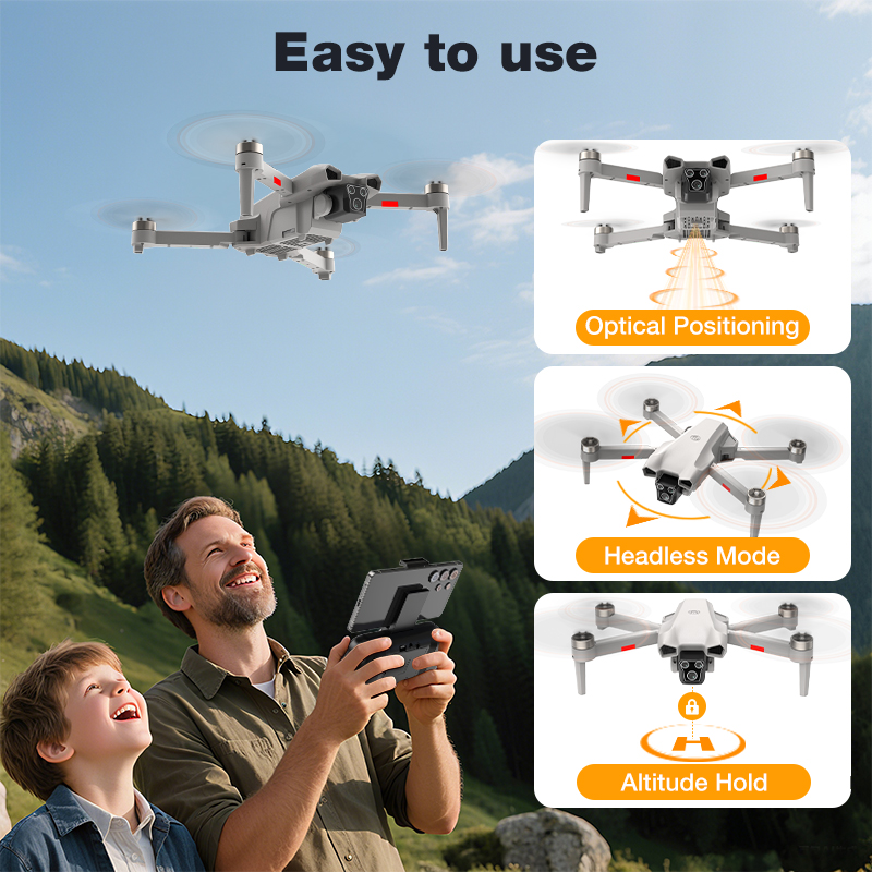 NIEUWE Hot L017 Pro Drone Bors - Drone Rc Gps recensie en prijs