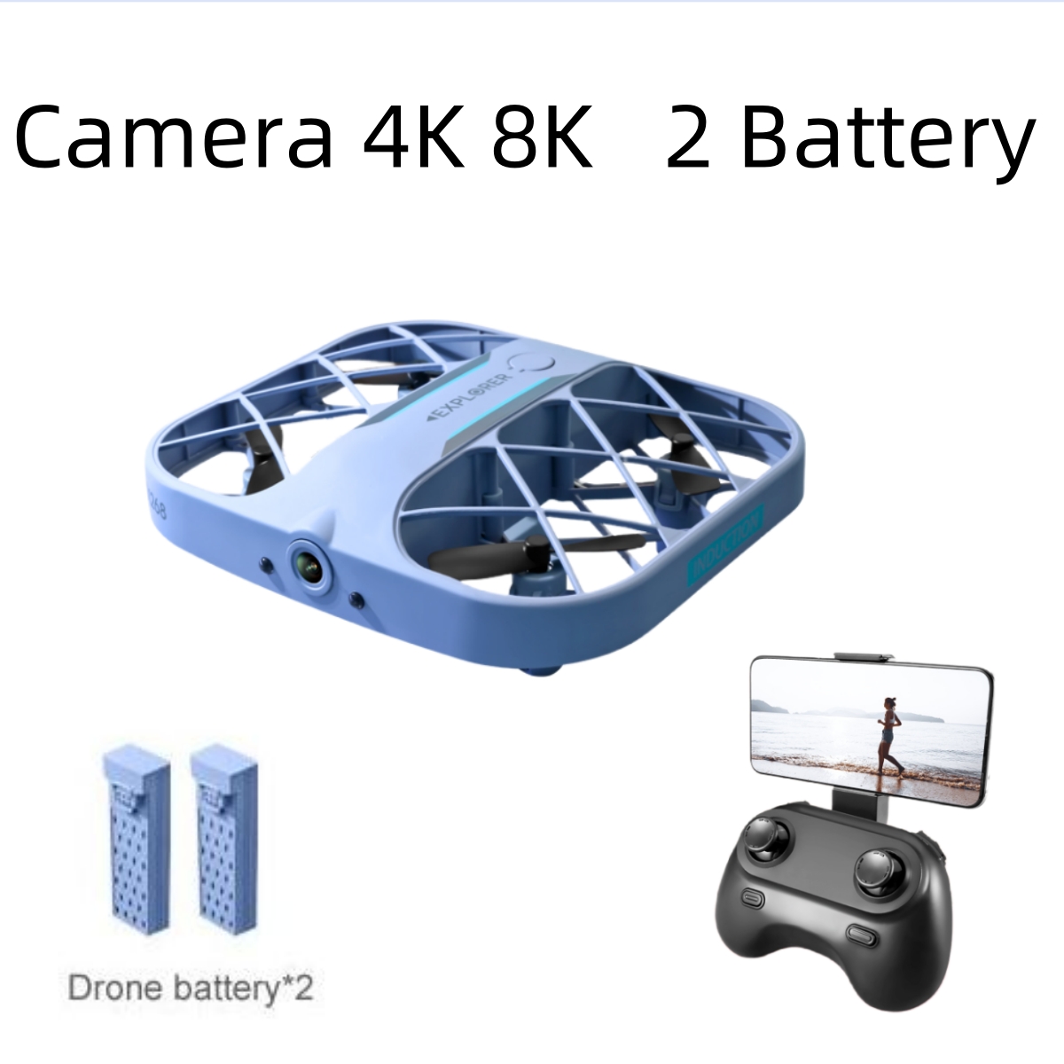 JJRC H107 FPV RC Drone met 2 B - Drone Z recensie en prijs